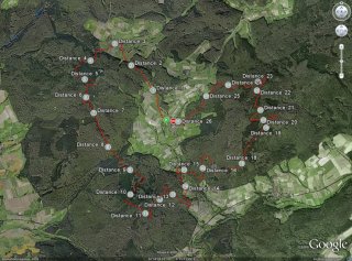 Strecke 26,2km