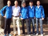 Teilnehmer vom SVD: Ralf Paulus, Horst Wiegand, Ernst-Ludwig Engelmohr, Normen Stiebig und Oliver Seiwert (Foto von links nach rechts)